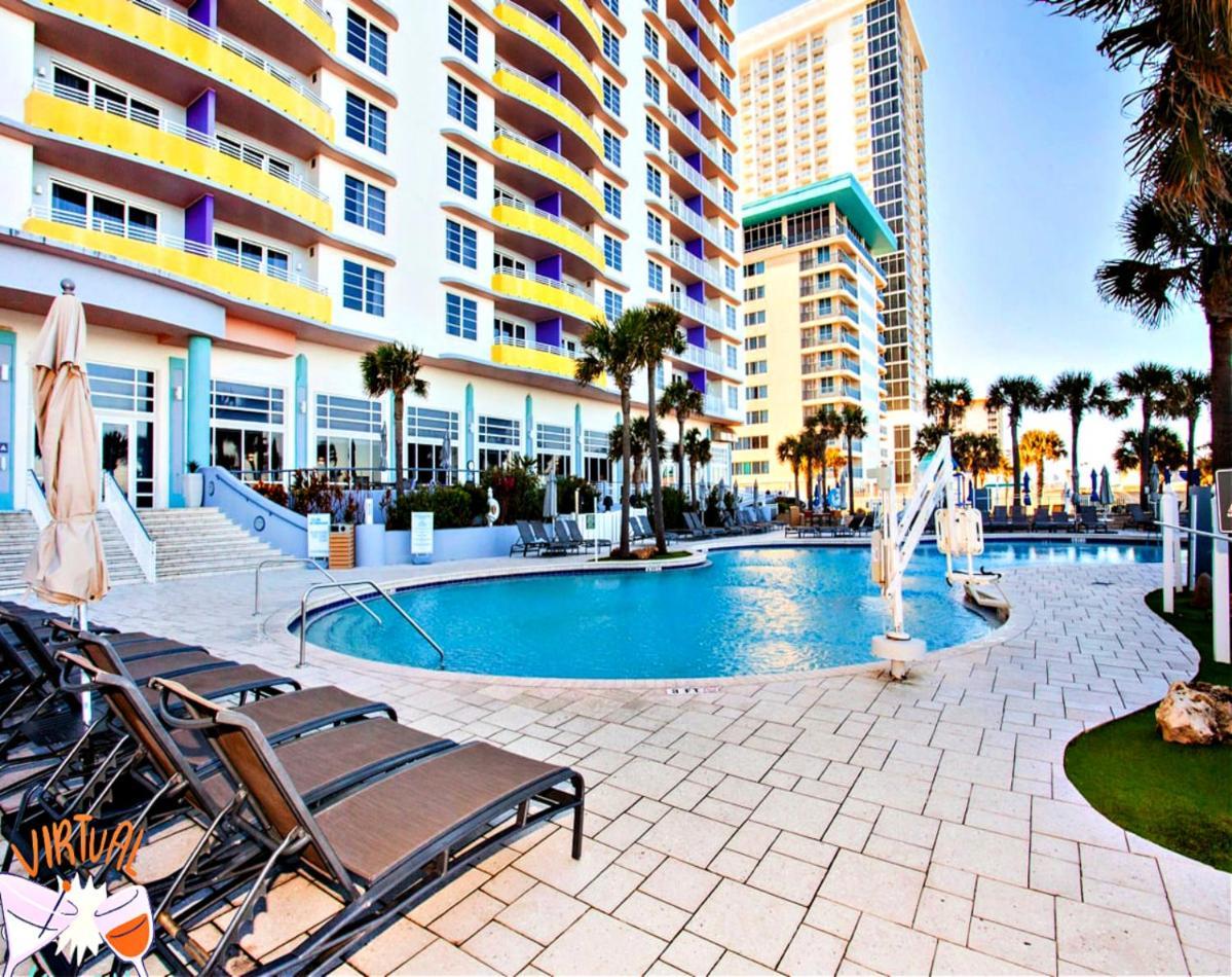 Vacation In Comfort And Luxury - 1 Bedroom Direct Oceanfront - Wyndham Ocean Walk Resort 1607 Daytona Beach Kültér fotó